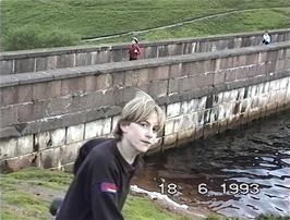 Matthew Jeffery, at the Avon Dam